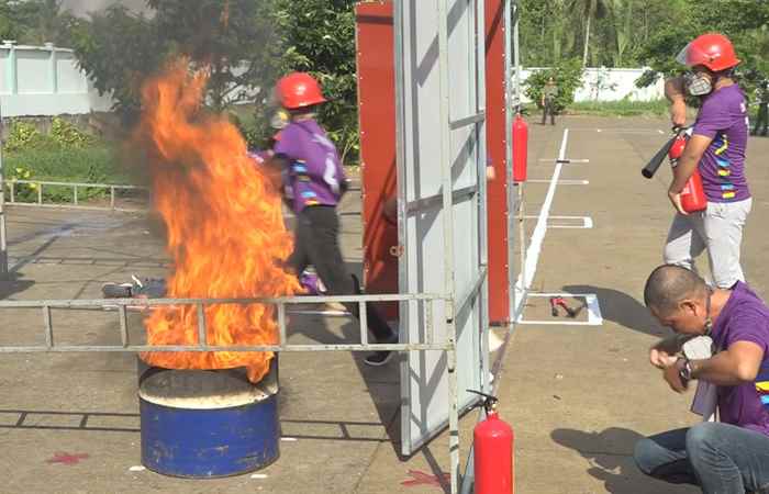 Long Phú tổ chức thành công Hội thi nghiệp vụ phòng cháy, chữa cháy
